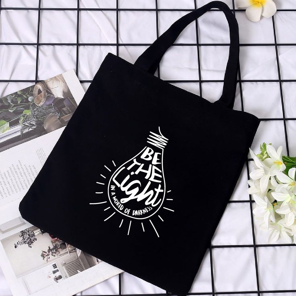 Be The Light Tote Bag