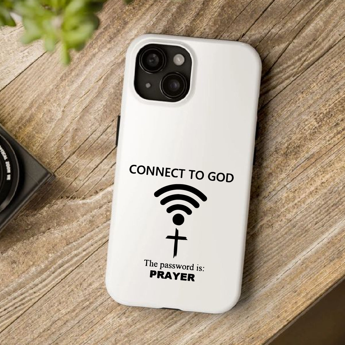 Connect to God Phone Case